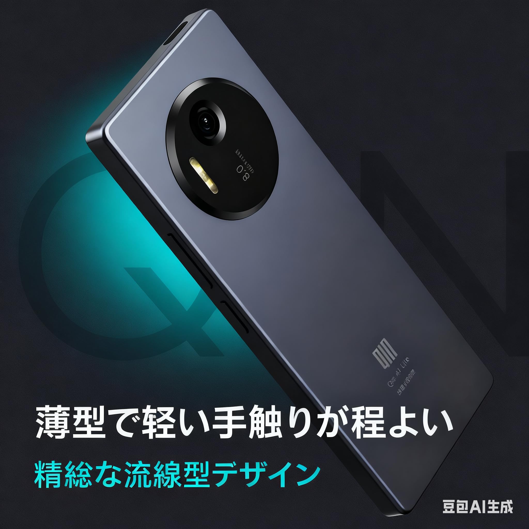 Amazon | QIN F25 Android 14 スマートフォン、物理キーボード、6GB+